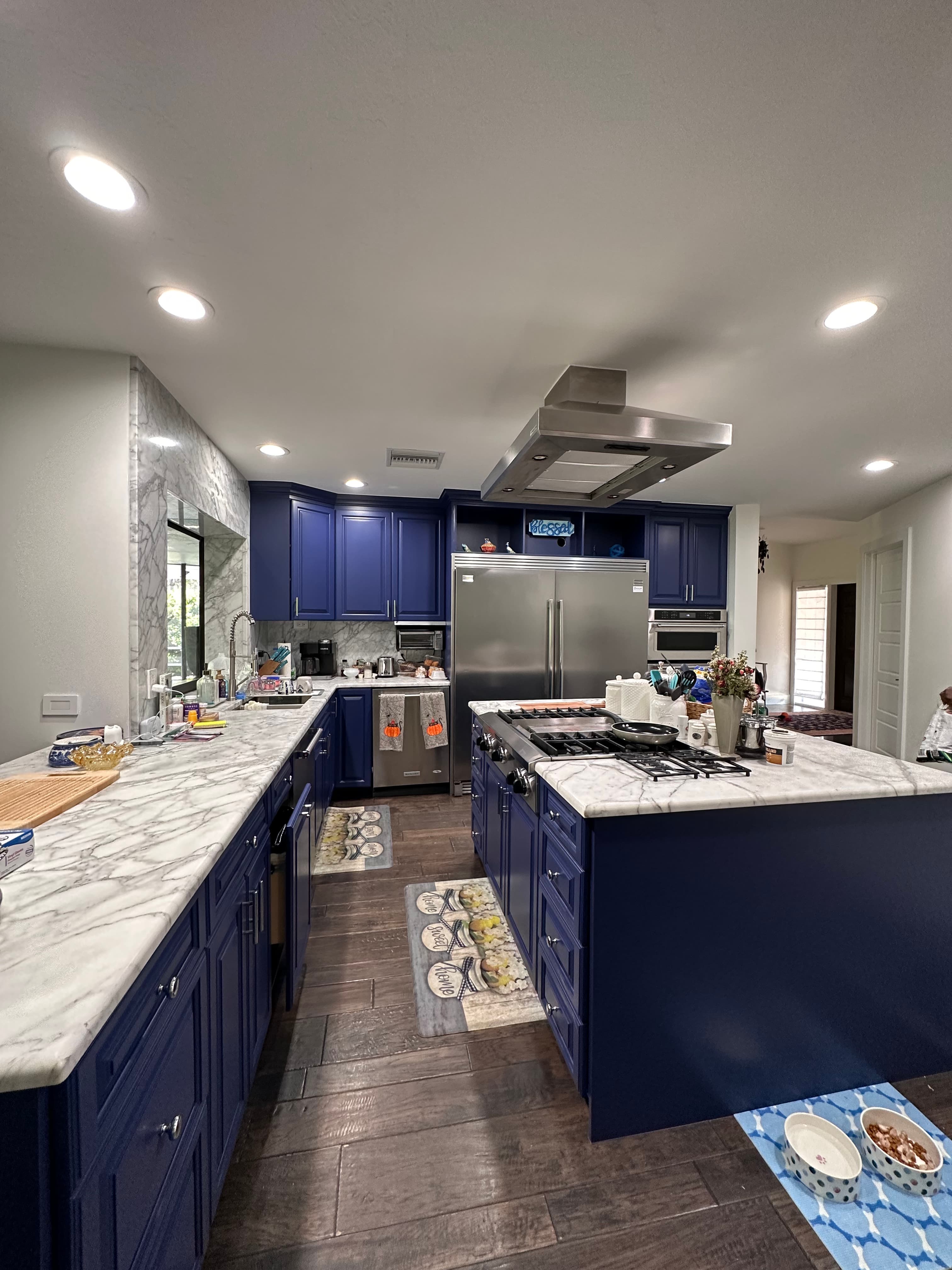 Bright remodeled kitchen
